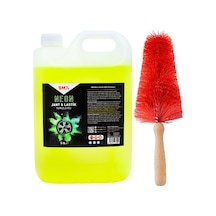 Neon Jant & Lastik Temizleyici 5 Lt. + Jant Temizleme Fırçası