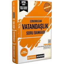 2023 Ezberbozan KPSS Genel Yetenek Genel Kültür Vatandaşlık Soru Bankası- Pegem Akademi Yayıncılık