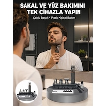 Çok Fonksiyonlu 9 U 1 Arada Tıraş Makinesi Şarjlı Saç Sakal Düzeltici Yeni Nesil Mh-hs1049-1164