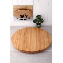 Konak Züccaciye Bamboo Döner Sunumluk 35cm Büyük