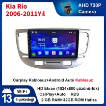 Kia Rio 2006-2011yıl 2gb Ram 32gb Rom Carplay Navigasyon Multimed