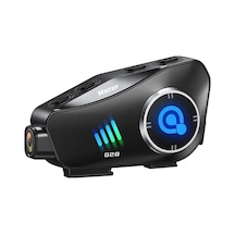 Hubrendy Kargo Q28 Motosiklet Kask Bluetooth Kulaklık 1080p Kamera Interkom Kulaklık Su Geçirmez Int