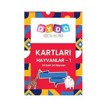 Kelime Kartları Hayvanlar 1 4 Adet