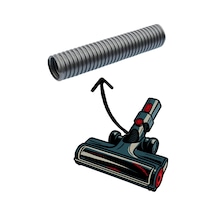 Tefal X-force Flex Serisi Uyumlu Emici Başlık Ara Hortumu Ty6t88tr / Ty6t90tr