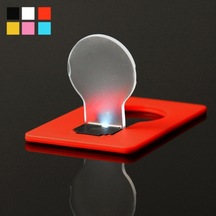 Sones Led Cep Lambası, Yaratıcı Ultra İnce Kart Işığı, Rastgele Renk Teslimatı