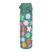 Ion8 - Paslanmaz Çelik İnce Suluk - Çiçekli - 600 Ml - Sızdırmaz Çok Renkli
