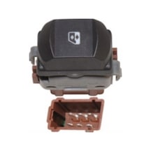 Cam Anahtarı Renault Clıo/megane Iı 2004 6 Fiş Sağ Kapı kahv N11.6251