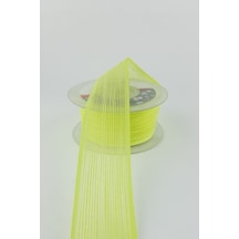 FdayAksesuar Sarı Efektli Keten Kurdele 4cm 1mt FRDY24558