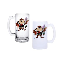 Tazmanya Canavarı Buzlu Ya Da Buzsuz Bira Bardağı 001