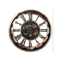 Sa 2062 67 Cm Çarklı Duvar Saati Çok Renkli