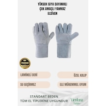 Premium Kalite Yüksek Isı Dayanımlı Kaynak Yangın Waterproof Çok Amaçlı Deri Eldiven Premium Kalite Yüksek Isı Dayanımlı Kaynak Yangın Waterproof Çok Amaçlı Deri Eldiven