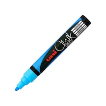 Uni Chalk Marker Wet Wipe Light Blue 1.8-2.5 Mm