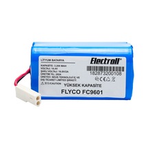 Flyco Fc9601 Batarya 3200mah Pil Robot Süpürge Batarya