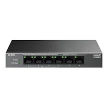 Tp-link Ls106lp 6 Port 10-100 Mbps 4 Port Poe+ 10-100 Mbps Switch Metal Kasa Kdo