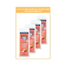 Le Petit Marseillais Organik Beyaz Şeftali & Nektarin Duş Jeli 400 ml x4