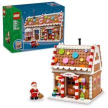 LEGO® Zencefilli Kurabiye Ev 40809 – 10+ Çocuklar için Noel Baba Figürü İçeren Yılbaşı Temalı Yaratıcı Oyuncak Yapım Seti (498P)