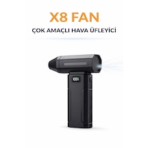 Qasul X8yenı Nesil Taşınabilir Üfleyici Teknolojisi Yüksek Performanslı Mini Temizlik Üfleyici + Gece Lambası