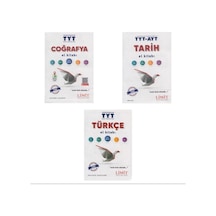 Limit 2024-2025 Yeni Basım El Kitap Seti Türkçe Tarih Coğrafya 3 Kitap Tyt Hazırlık