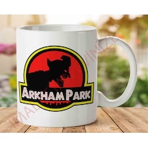Arkham Park Joker Iki Tarafı Baskılı Kupa Bardak Çok Renkli