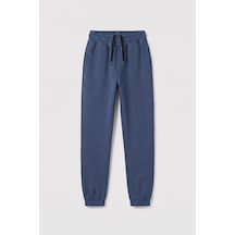 TOMMYLIFE Petrol Standart Fit Basic Kız Çocuk Eşofman Alt - 75194