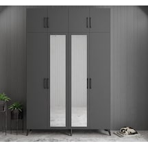 Açelya Portmanto Vestiyer Füme  M8- 140 cm