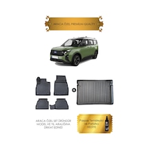 Ford Tourneo Courier 2024 Sonrası 3d Bagaj Havuzu Ve 4d Luxury Paspas Seti Hediyeli