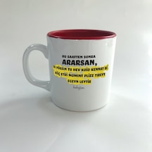 Bu Saatten Sonra Ararsan Baskılı Kırmızı Multi Kupa