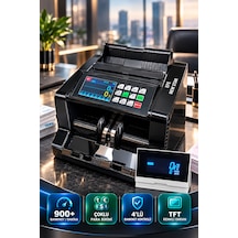 888t Profesyonel Çoklu Para Birimi Banknot Sayma Makinesi 900+ Adet/dk