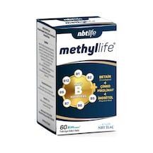 Nbtlife Methyllife B Vitamin Kompleksi içeren Takviye Edici Gıda 60 Kapsül