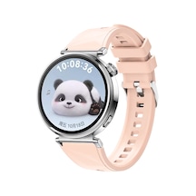 Huawei Watch Gt5 41mm Uyumlu Ardx Krd-129 Silikon Kordon Strap Kayış-pembe