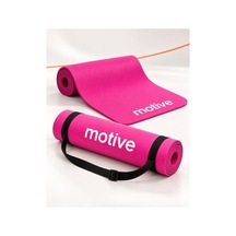 Yoga Ve Pilates Matı, 183 X 61 Cm, 10 Mm, Taşıma Askılı, Pembe, 1 Adet Genel