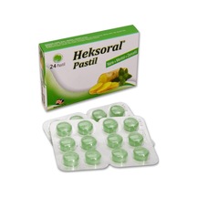 Heksoral Nane Mentol Zencefil Pastil 24 Adet