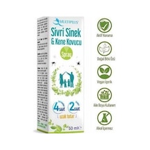 Multıplus Sivrisinek Ve Kene Kovucu 50 Ml