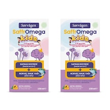 Sorvagen Saffromega Kids Safran Ve Omega3 150 Ml 2 Adet