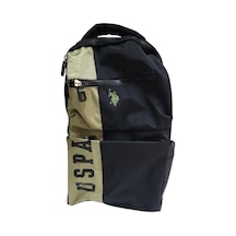 U.s. Polo Assn. Siyah - Yeşil Sırt Çantası Plçan23170