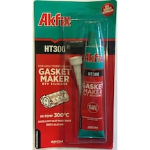 Akfix Ht300 Sıvı Conta Yüksek Isı Silikonu Kırmızı 50 Gr