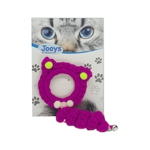 Zilli Kedi Örgü İpi 15 Cm Pembe