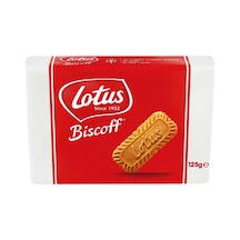Lotus Biscoff Karamelize Bisküvi 125 G - Çay Ve Kahve Yanı Atıştırmalığı 4'li Avantaj Paketi Mıchu