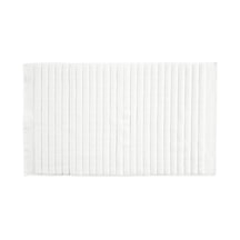 Banyo Paspası 80 X 50 Cm Banyo Halısı 100 Pamuk Yıkanabilir Beyaz Diğer