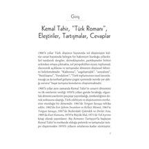 Kemal Tahir Ve Türk Romanı: Eleştiriler, Tartışmalar, Cevaplar