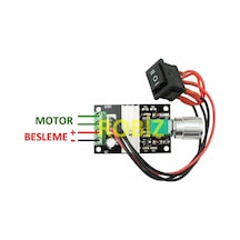 6v -28v 3a Dc Motor Sürücü Hız Kontrol Devresi -