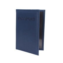 Koyu Mavi Deri Sevimli Tutucu Pasaport Güzel Kız Pasaport Kılıfı Pasaportlar İçin Seyahat Kapakları