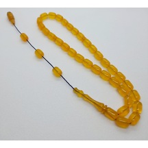 Soma Tesbih El Boy Kuru Torna Üst Segment Kehribar Tesbih 6 x 9