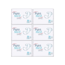 Puremed Yetişkin Bezi Bel Bantlı Tekstil Yüzey L - Büyük 180 Adet