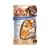 Ulupazarlama Tasties Calcium Bones Tavuk Sargılı Kemik Köpek Ödülü 85 Gr Çok Renkli
