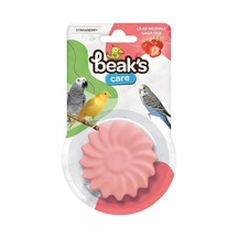 Çilek Aromalı Kuş Gaga Taşı Çok Renkli