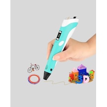 Ergonomik 3d Yazıcı Kalem Abs Pla Filament Uyumlu