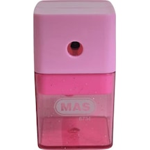 Mas 6734 Masaüstü Kollu Kalemtraş - Pembe