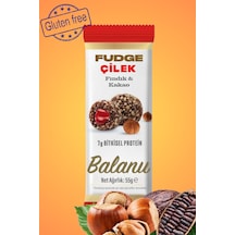 Fudge Fındık Kaplı Çilekli Bademli Meyve Topları 55g X3 Adet