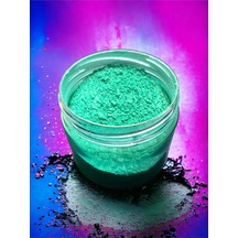 Epoksi Bazlı Sedefli Toz Pigment Oksit Yeşil 40 Gr